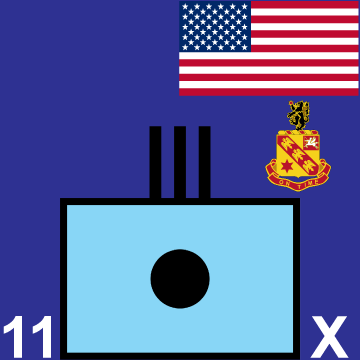 11th Field Artillery marker